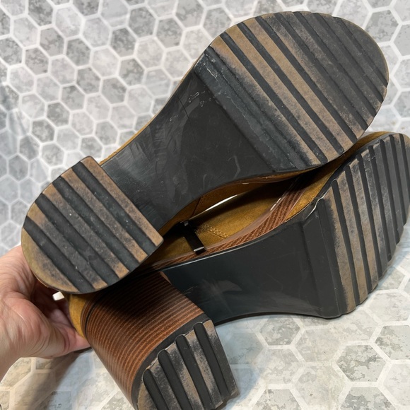 Steve Madden Suede Blocked Heel Bootie 9.5 - Picture 7 of 8